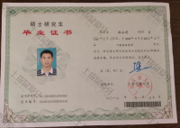 荣誉资质-硕士毕业证书