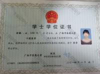 荣誉资质-本科学位证书