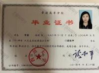 荣誉资质-本科毕业证
