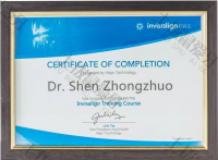 荣誉资质-Invisalign隐适美正畸资格认证医师
