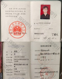 荣誉资质-医师执业资格证