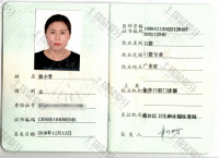 荣誉资质-医师执业资格证