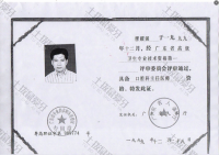 荣誉资质-主任医师职称
