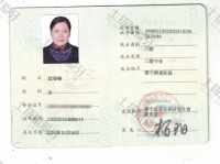 荣誉资质-医师执业资格证