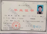 荣誉资质-大专毕业证