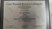 荣誉资质-凯斯西储大学牙科医学院硕士