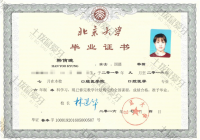 荣誉资质-北京大学毕业证