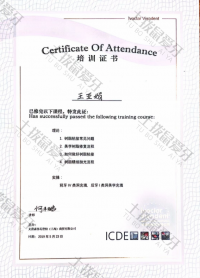 荣誉资质-树脂美学培训