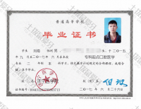 荣誉资质-本科毕业证