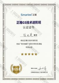 荣誉资质-获得正雅GS技术认证证书