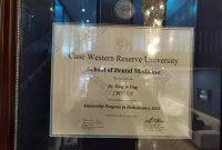 荣誉资质-美国Case western reserve university正畸课程