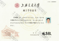 荣誉资质-硕士学位证书